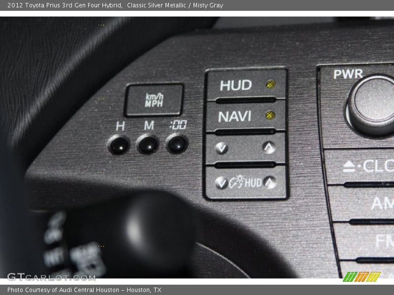Classic Silver Metallic / Misty Gray 2012 Toyota Prius 3rd Gen Four Hybrid