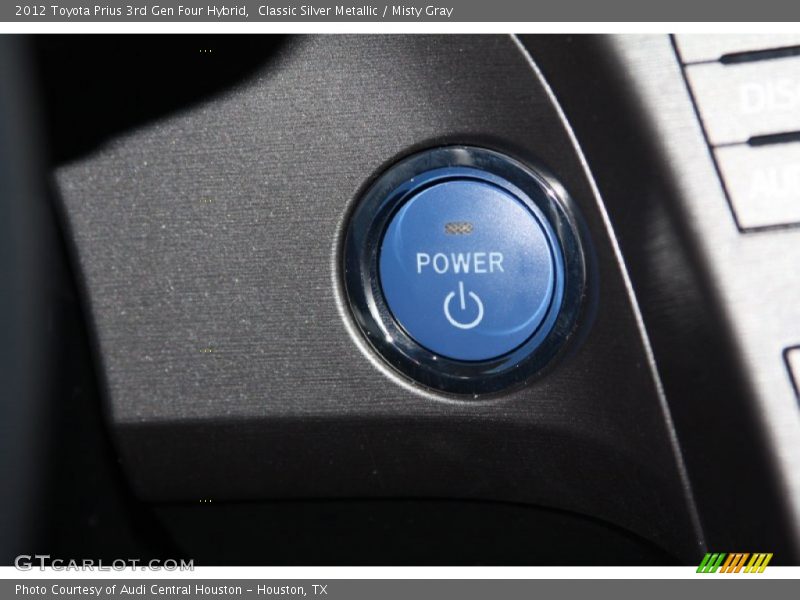 Classic Silver Metallic / Misty Gray 2012 Toyota Prius 3rd Gen Four Hybrid