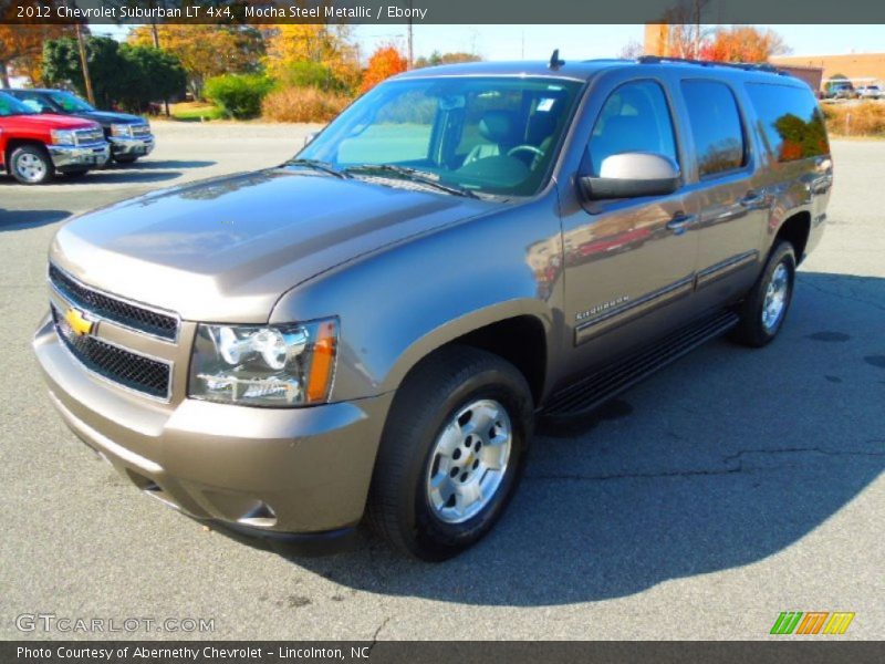 Mocha Steel Metallic / Ebony 2012 Chevrolet Suburban LT 4x4