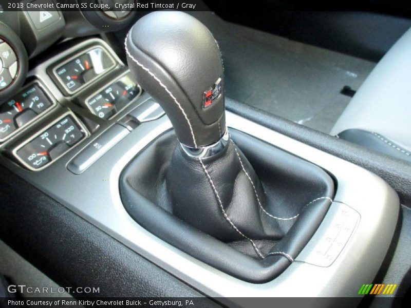Crystal Red Tintcoat / Gray 2013 Chevrolet Camaro SS Coupe