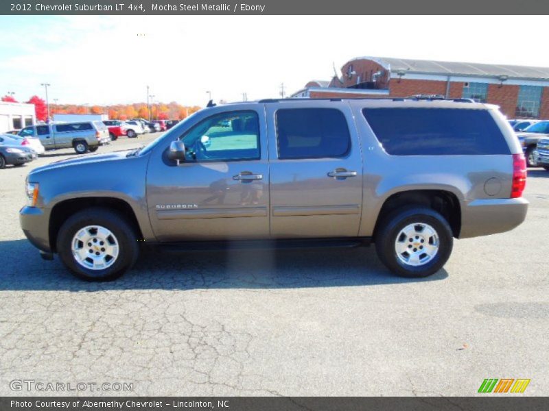 Mocha Steel Metallic / Ebony 2012 Chevrolet Suburban LT 4x4