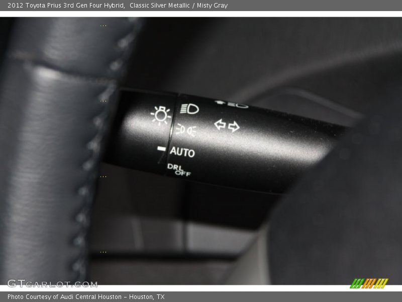 Classic Silver Metallic / Misty Gray 2012 Toyota Prius 3rd Gen Four Hybrid
