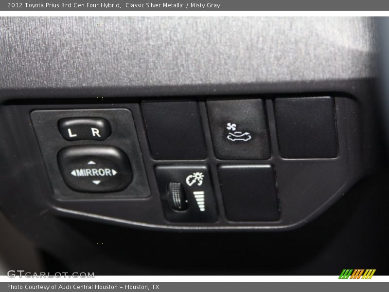 Classic Silver Metallic / Misty Gray 2012 Toyota Prius 3rd Gen Four Hybrid