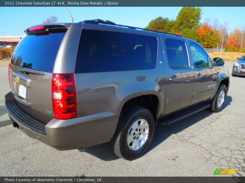 Mocha Steel Metallic / Ebony 2012 Chevrolet Suburban LT 4x4
