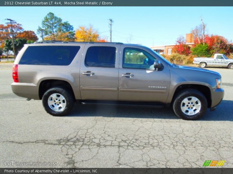 Mocha Steel Metallic / Ebony 2012 Chevrolet Suburban LT 4x4