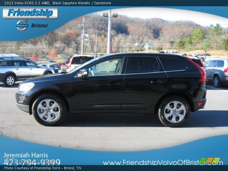 Black Sapphire Metallic / Sandstone 2013 Volvo XC60 3.2 AWD