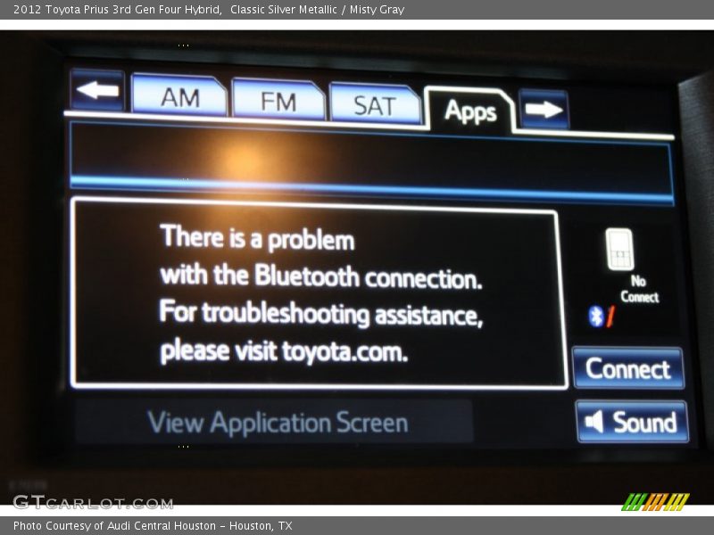 Classic Silver Metallic / Misty Gray 2012 Toyota Prius 3rd Gen Four Hybrid