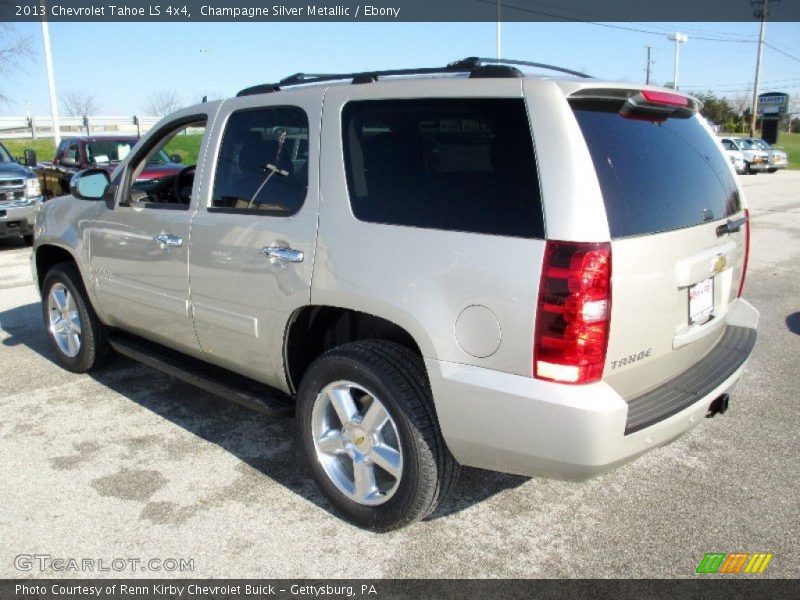 Champagne Silver Metallic / Ebony 2013 Chevrolet Tahoe LS 4x4