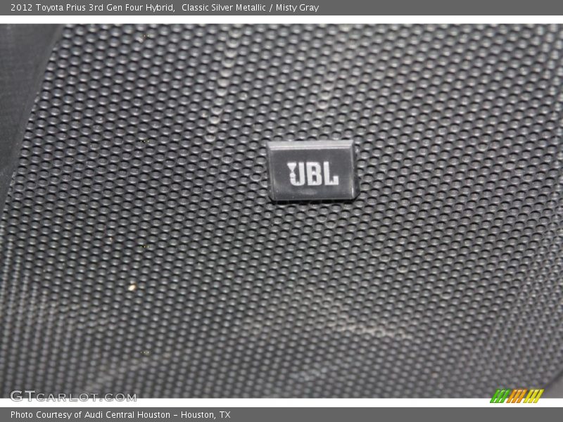 Classic Silver Metallic / Misty Gray 2012 Toyota Prius 3rd Gen Four Hybrid