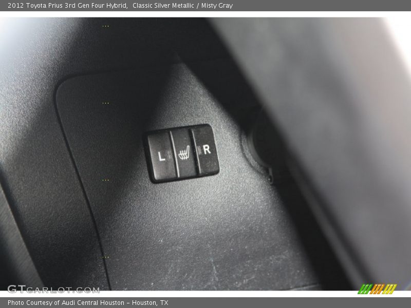 Classic Silver Metallic / Misty Gray 2012 Toyota Prius 3rd Gen Four Hybrid