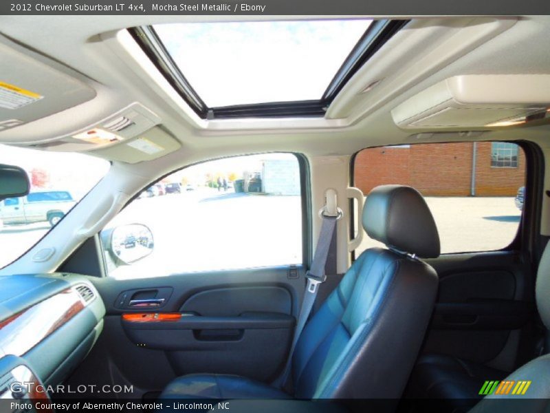 Mocha Steel Metallic / Ebony 2012 Chevrolet Suburban LT 4x4