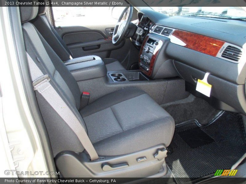 Champagne Silver Metallic / Ebony 2013 Chevrolet Tahoe LS 4x4