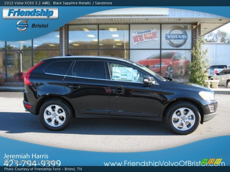 Black Sapphire Metallic / Sandstone 2013 Volvo XC60 3.2 AWD