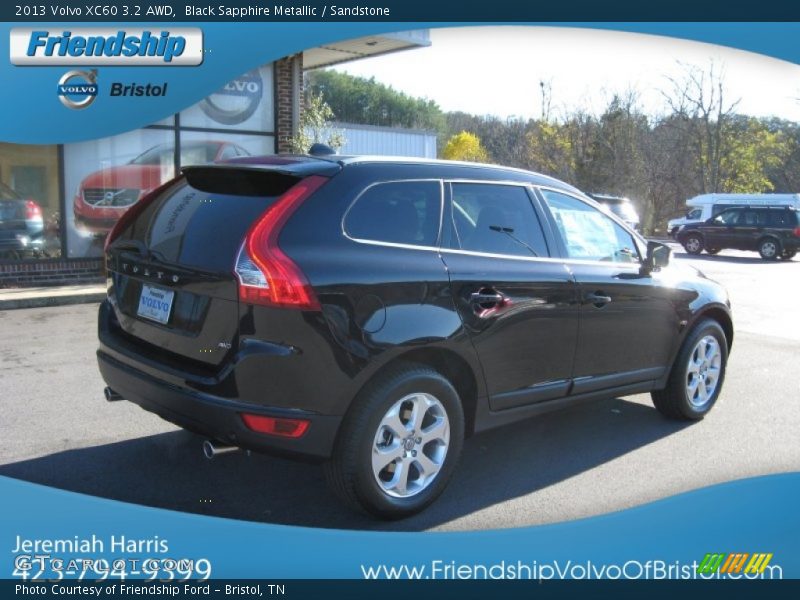 Black Sapphire Metallic / Sandstone 2013 Volvo XC60 3.2 AWD