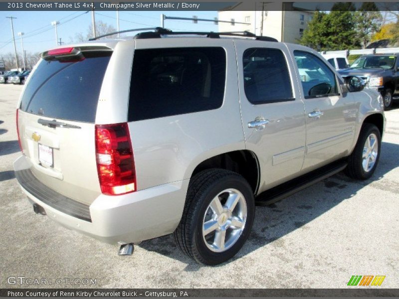 Champagne Silver Metallic / Ebony 2013 Chevrolet Tahoe LS 4x4