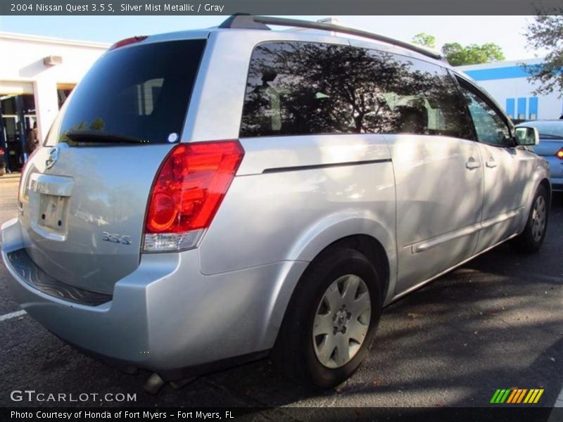 Silver Mist Metallic / Gray 2004 Nissan Quest 3.5 S