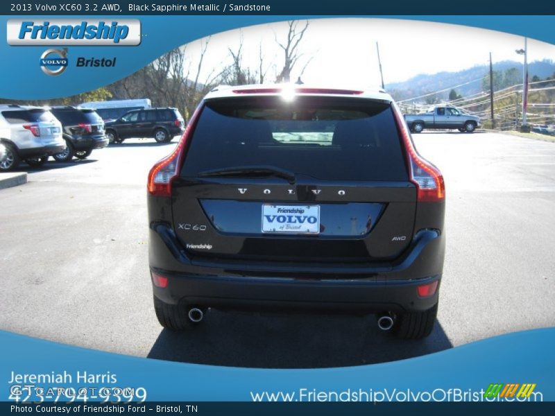 Black Sapphire Metallic / Sandstone 2013 Volvo XC60 3.2 AWD