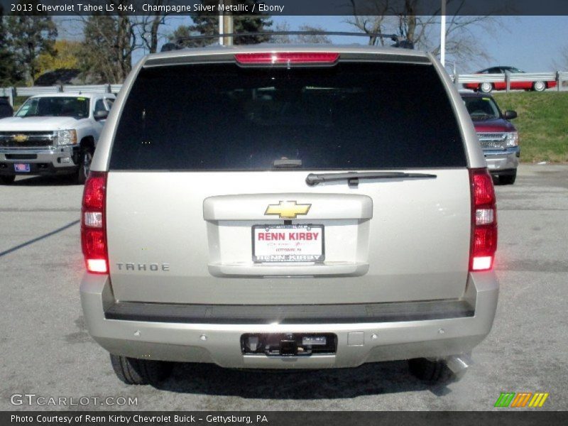 Champagne Silver Metallic / Ebony 2013 Chevrolet Tahoe LS 4x4