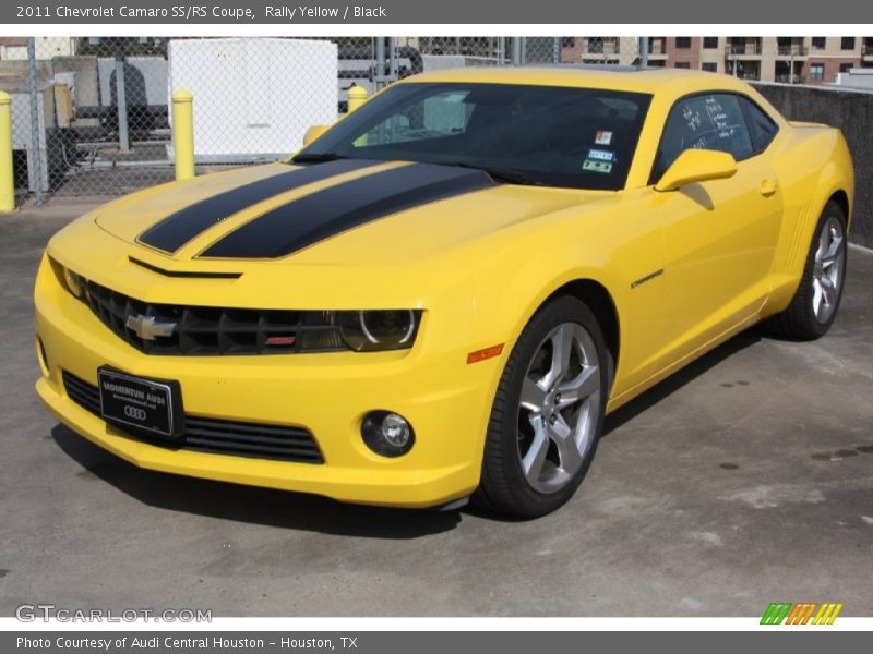 Rally Yellow / Black 2011 Chevrolet Camaro SS/RS Coupe