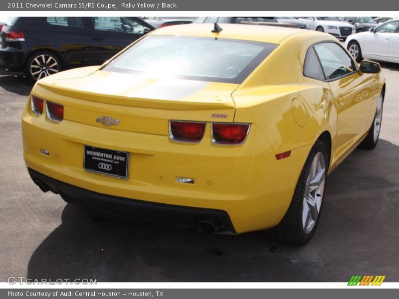 Rally Yellow / Black 2011 Chevrolet Camaro SS/RS Coupe