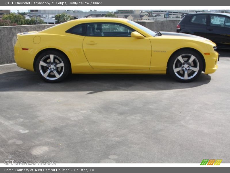 Rally Yellow / Black 2011 Chevrolet Camaro SS/RS Coupe
