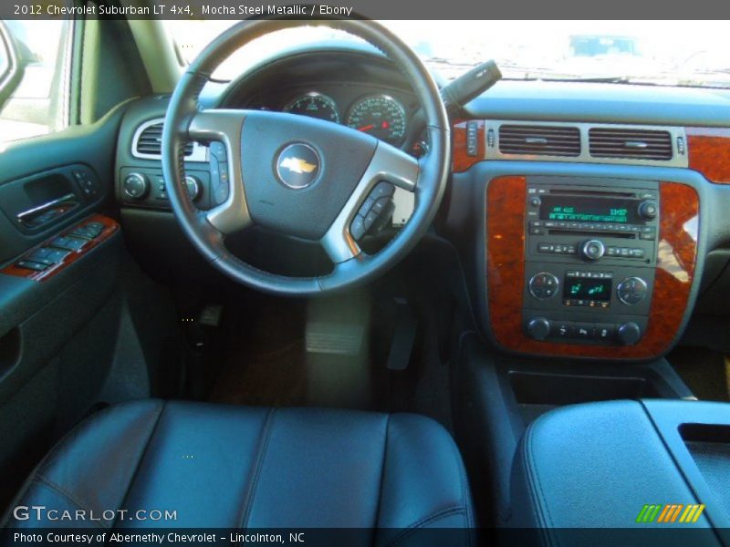 Mocha Steel Metallic / Ebony 2012 Chevrolet Suburban LT 4x4