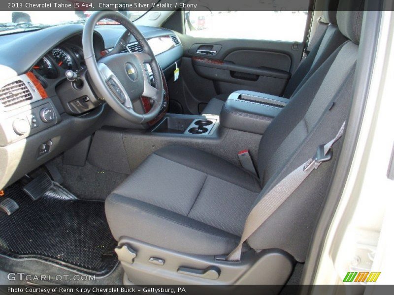 Champagne Silver Metallic / Ebony 2013 Chevrolet Tahoe LS 4x4