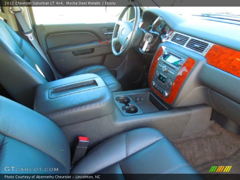 Mocha Steel Metallic / Ebony 2012 Chevrolet Suburban LT 4x4