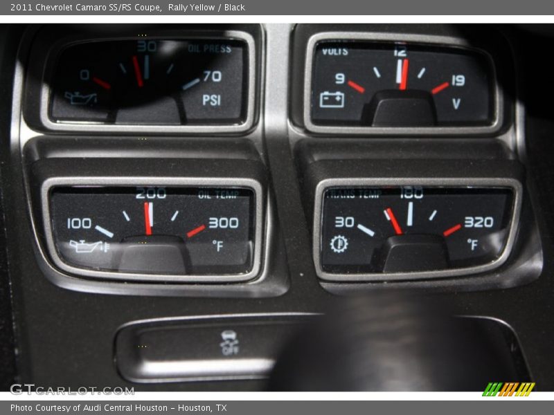 Rally Yellow / Black 2011 Chevrolet Camaro SS/RS Coupe
