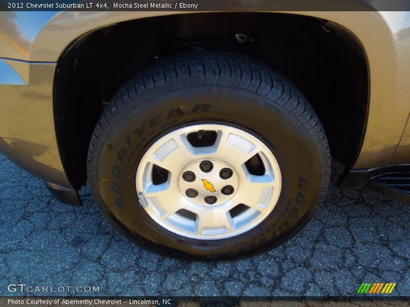 Mocha Steel Metallic / Ebony 2012 Chevrolet Suburban LT 4x4