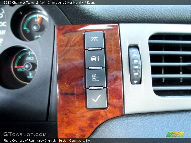 Champagne Silver Metallic / Ebony 2013 Chevrolet Tahoe LS 4x4