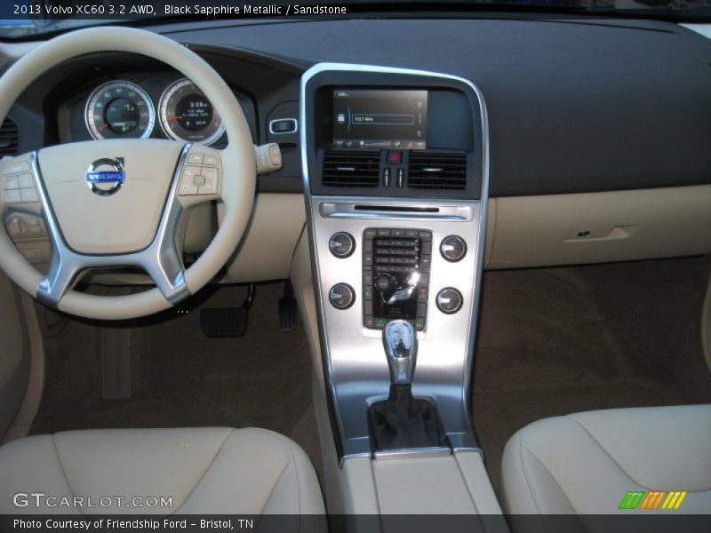 Black Sapphire Metallic / Sandstone 2013 Volvo XC60 3.2 AWD