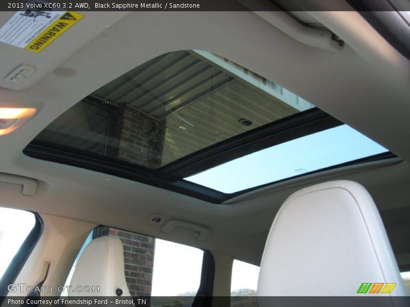 Sunroof of 2013 XC60 3.2 AWD