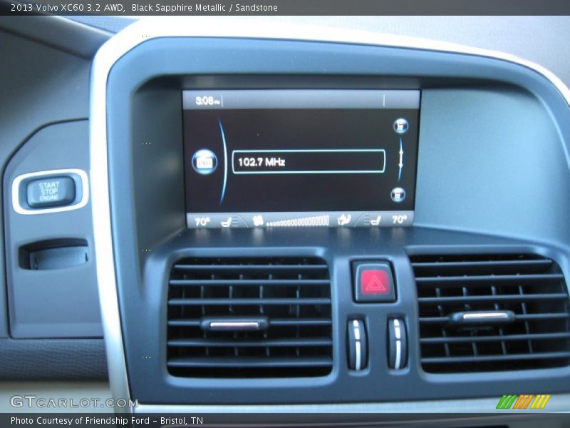 Black Sapphire Metallic / Sandstone 2013 Volvo XC60 3.2 AWD