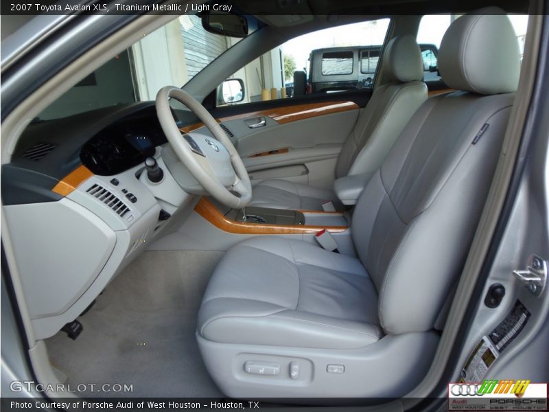 Titanium Metallic / Light Gray 2007 Toyota Avalon XLS