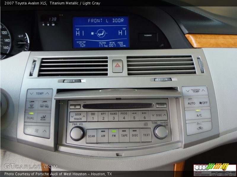 Titanium Metallic / Light Gray 2007 Toyota Avalon XLS