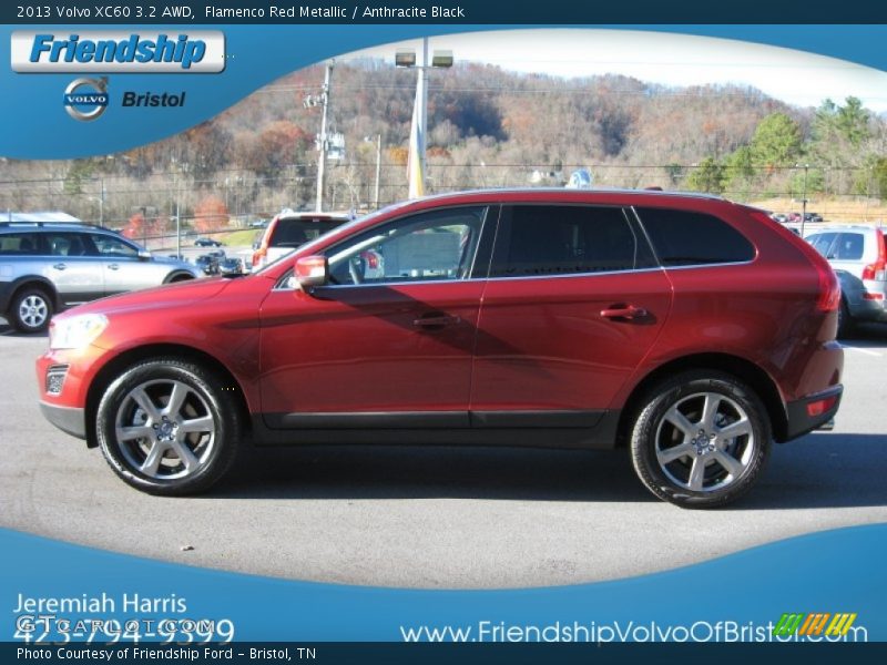 Flamenco Red Metallic / Anthracite Black 2013 Volvo XC60 3.2 AWD