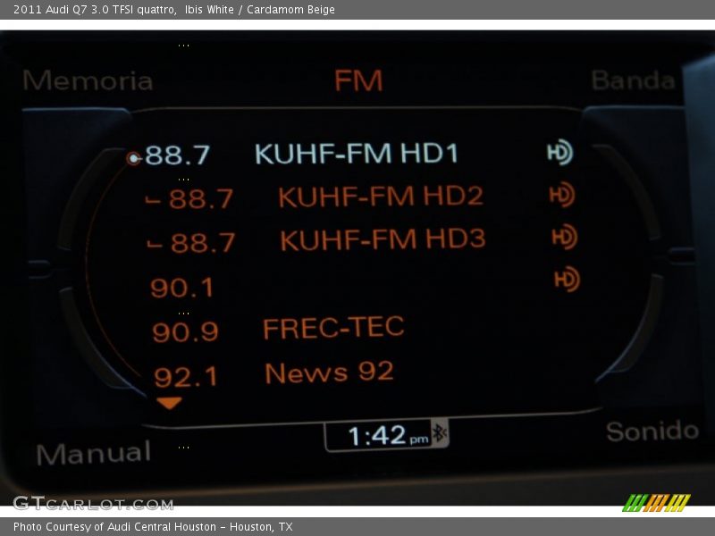 Ibis White / Cardamom Beige 2011 Audi Q7 3.0 TFSI quattro
