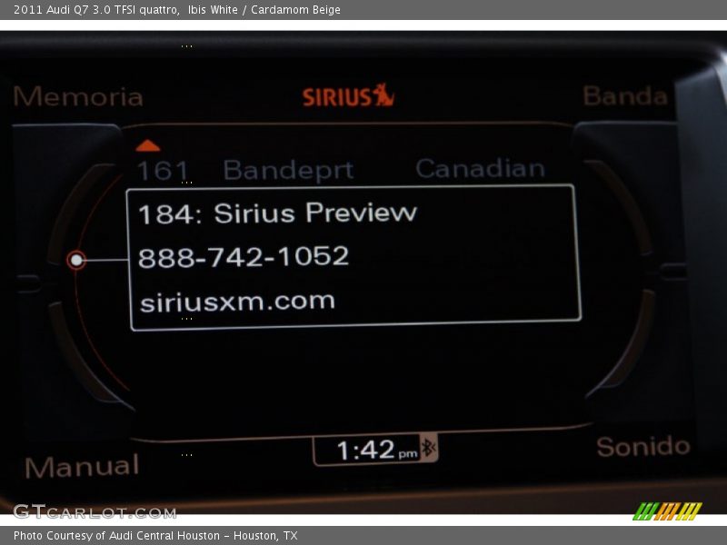 Ibis White / Cardamom Beige 2011 Audi Q7 3.0 TFSI quattro