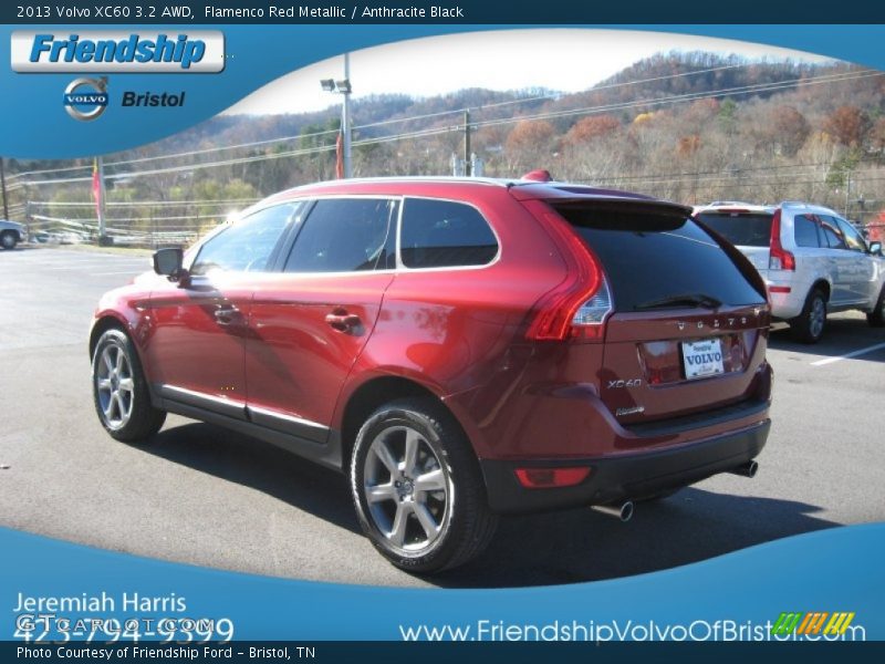 Flamenco Red Metallic / Anthracite Black 2013 Volvo XC60 3.2 AWD