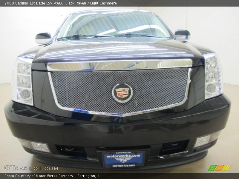 Black Raven / Light Cashmere 2008 Cadillac Escalade ESV AWD