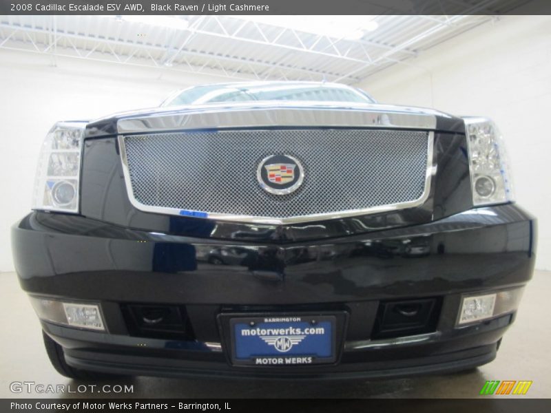 Black Raven / Light Cashmere 2008 Cadillac Escalade ESV AWD