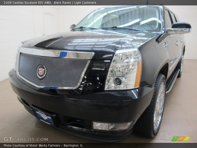 Black Raven / Light Cashmere 2008 Cadillac Escalade ESV AWD