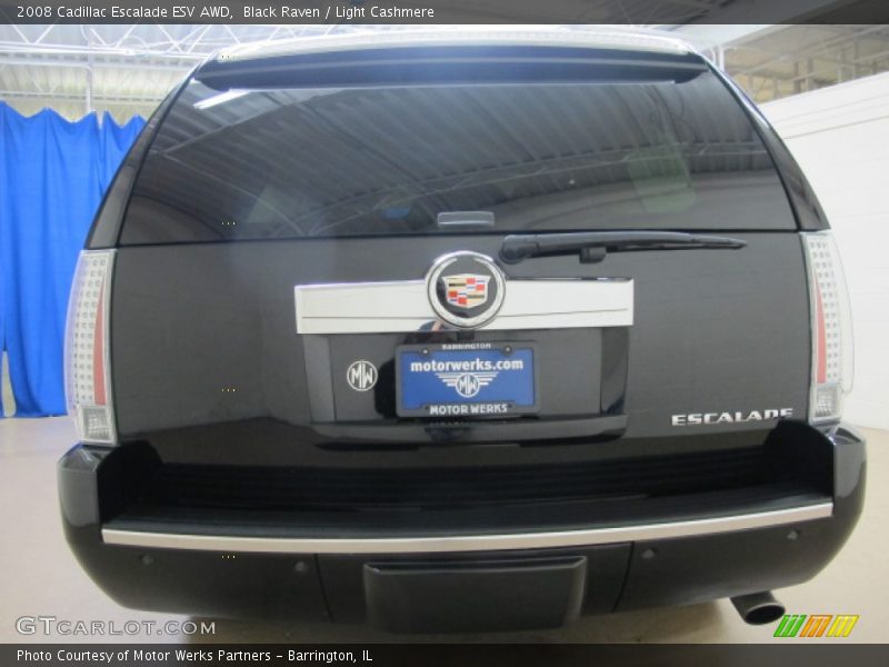 Black Raven / Light Cashmere 2008 Cadillac Escalade ESV AWD