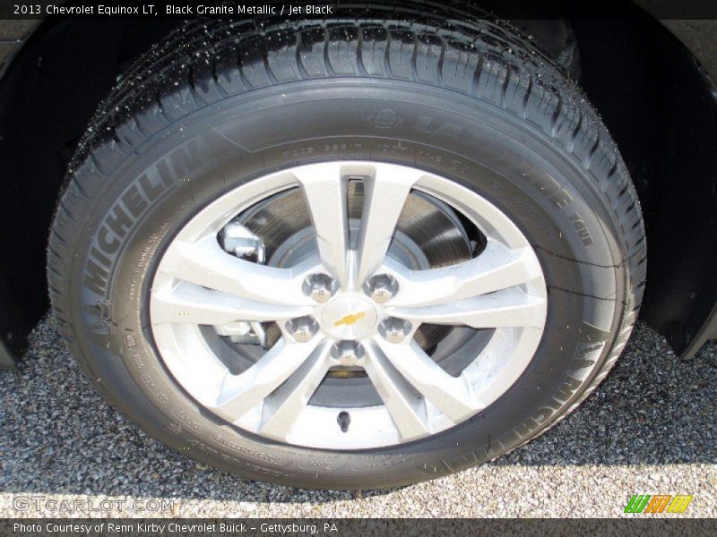Black Granite Metallic / Jet Black 2013 Chevrolet Equinox LT