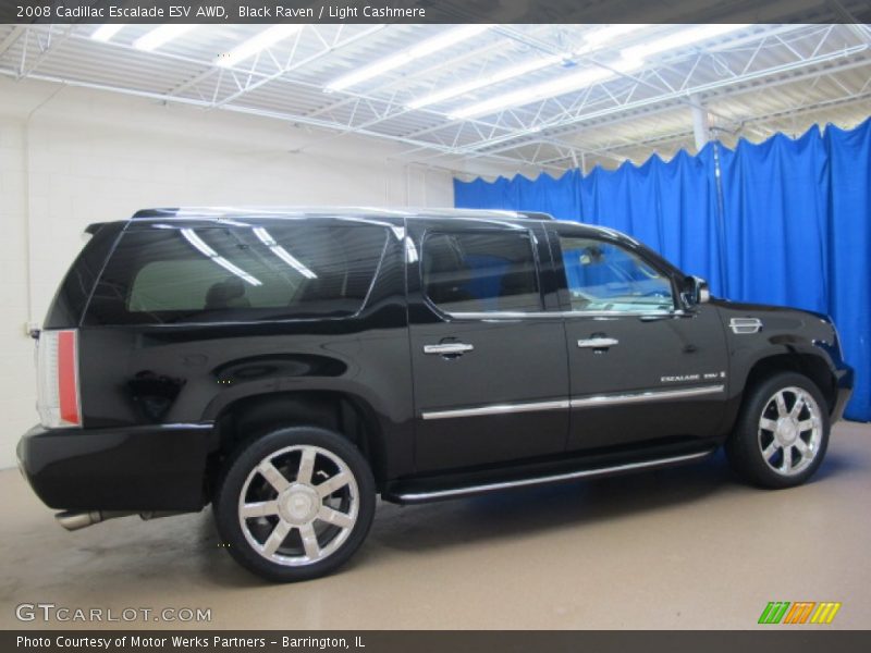 Black Raven / Light Cashmere 2008 Cadillac Escalade ESV AWD