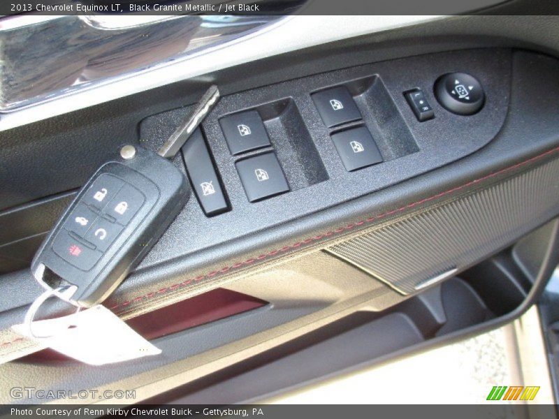 Black Granite Metallic / Jet Black 2013 Chevrolet Equinox LT