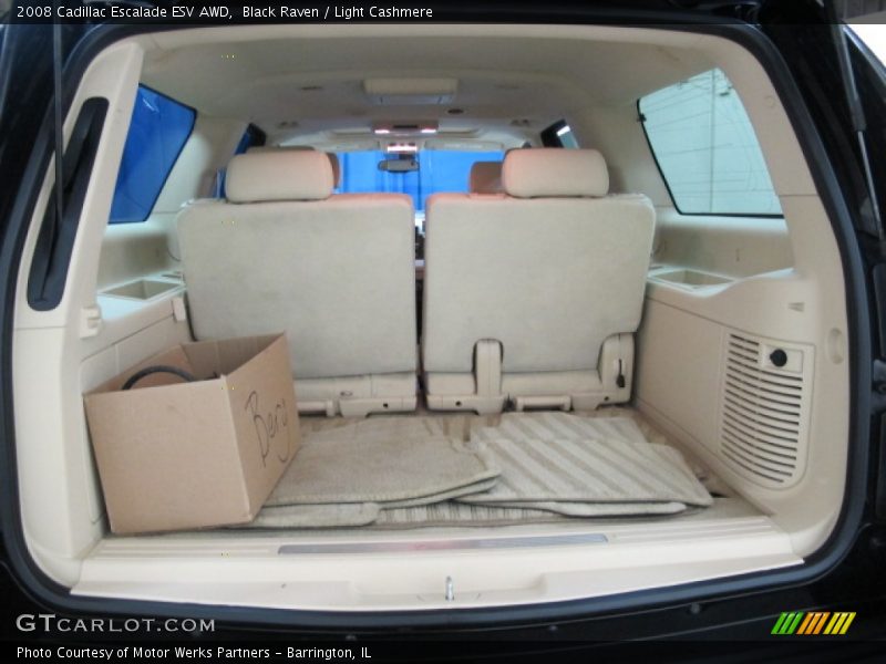 Black Raven / Light Cashmere 2008 Cadillac Escalade ESV AWD