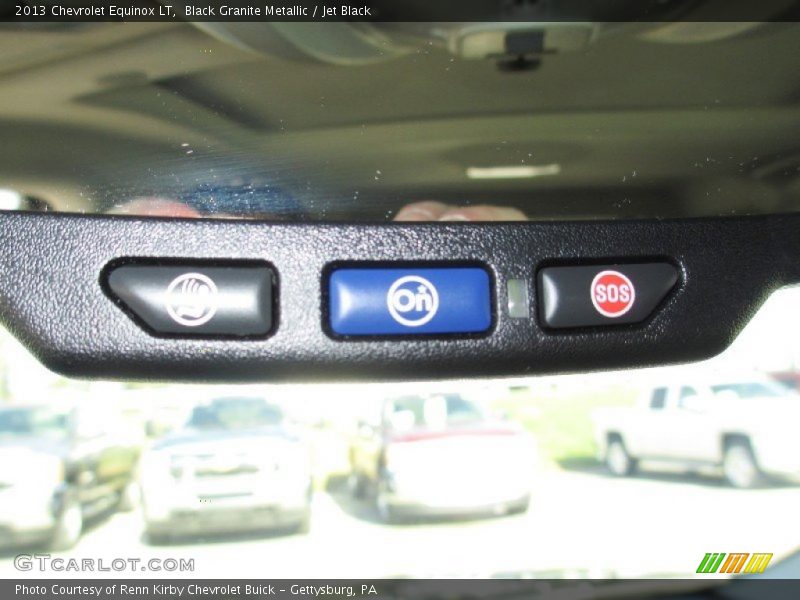 Black Granite Metallic / Jet Black 2013 Chevrolet Equinox LT