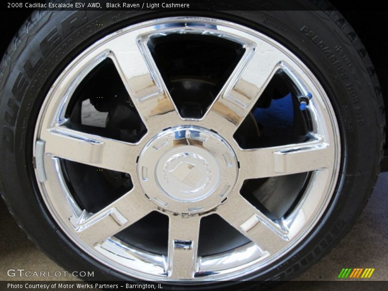 Black Raven / Light Cashmere 2008 Cadillac Escalade ESV AWD